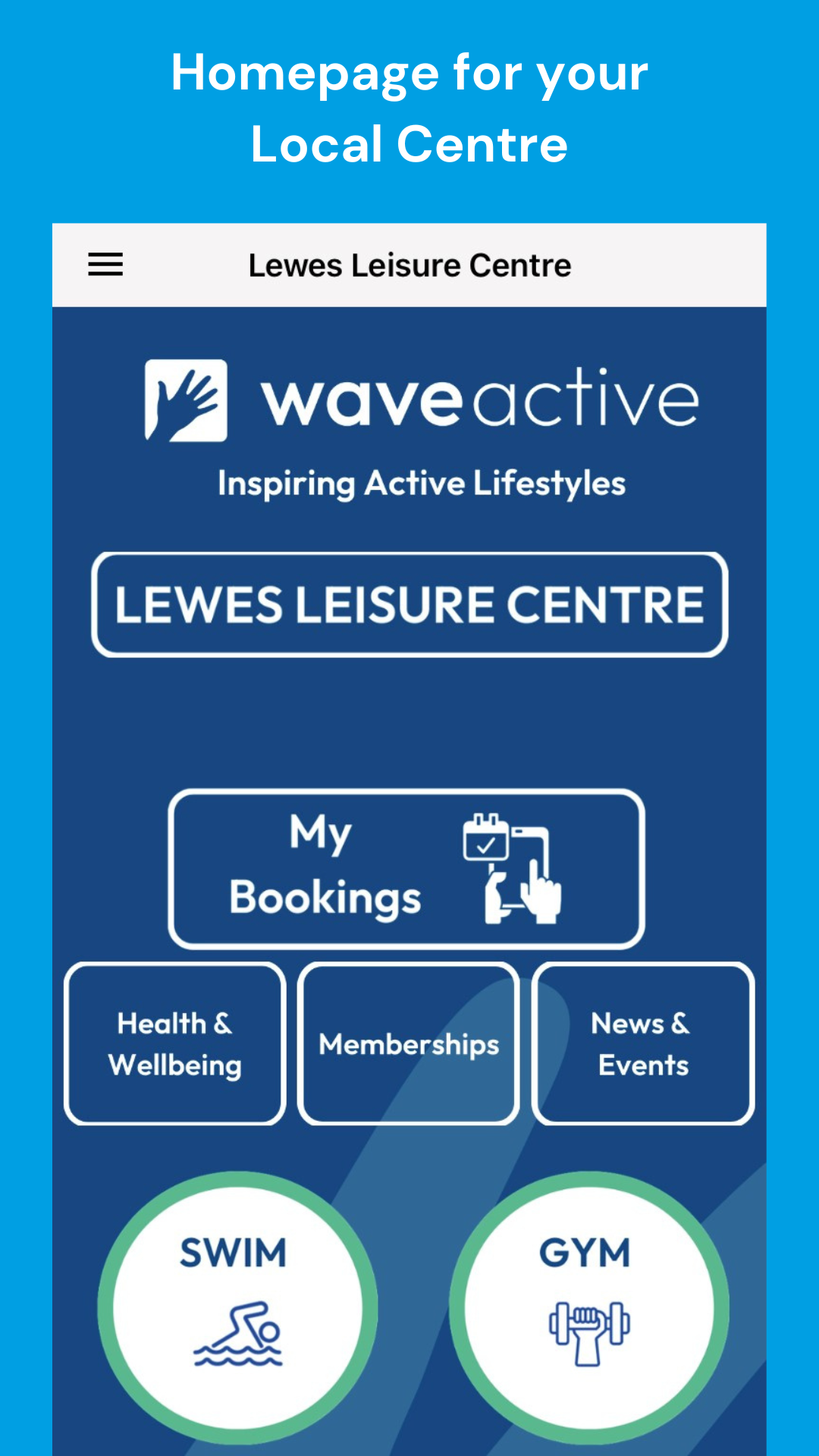 centre homepage