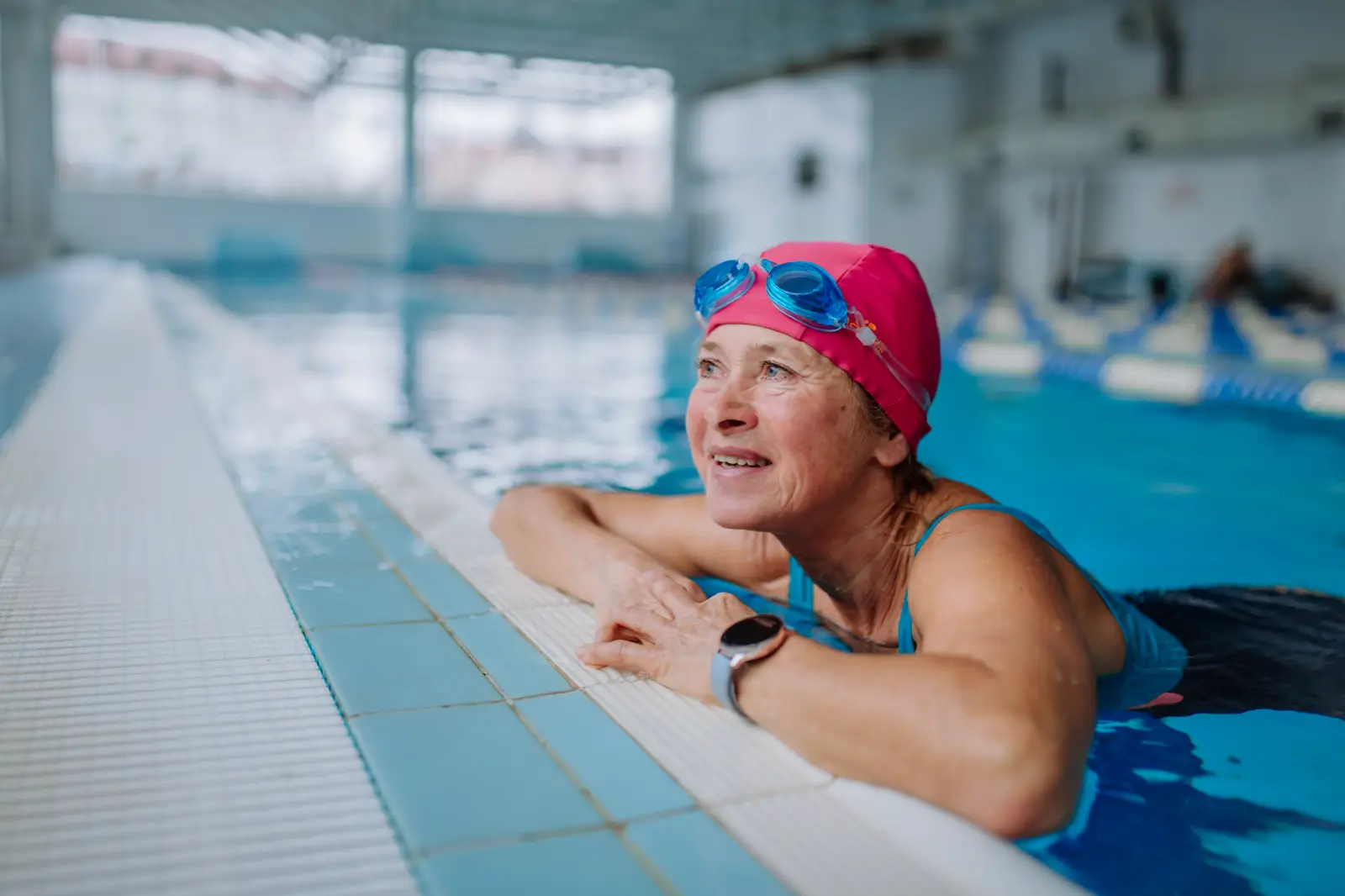 adults swim